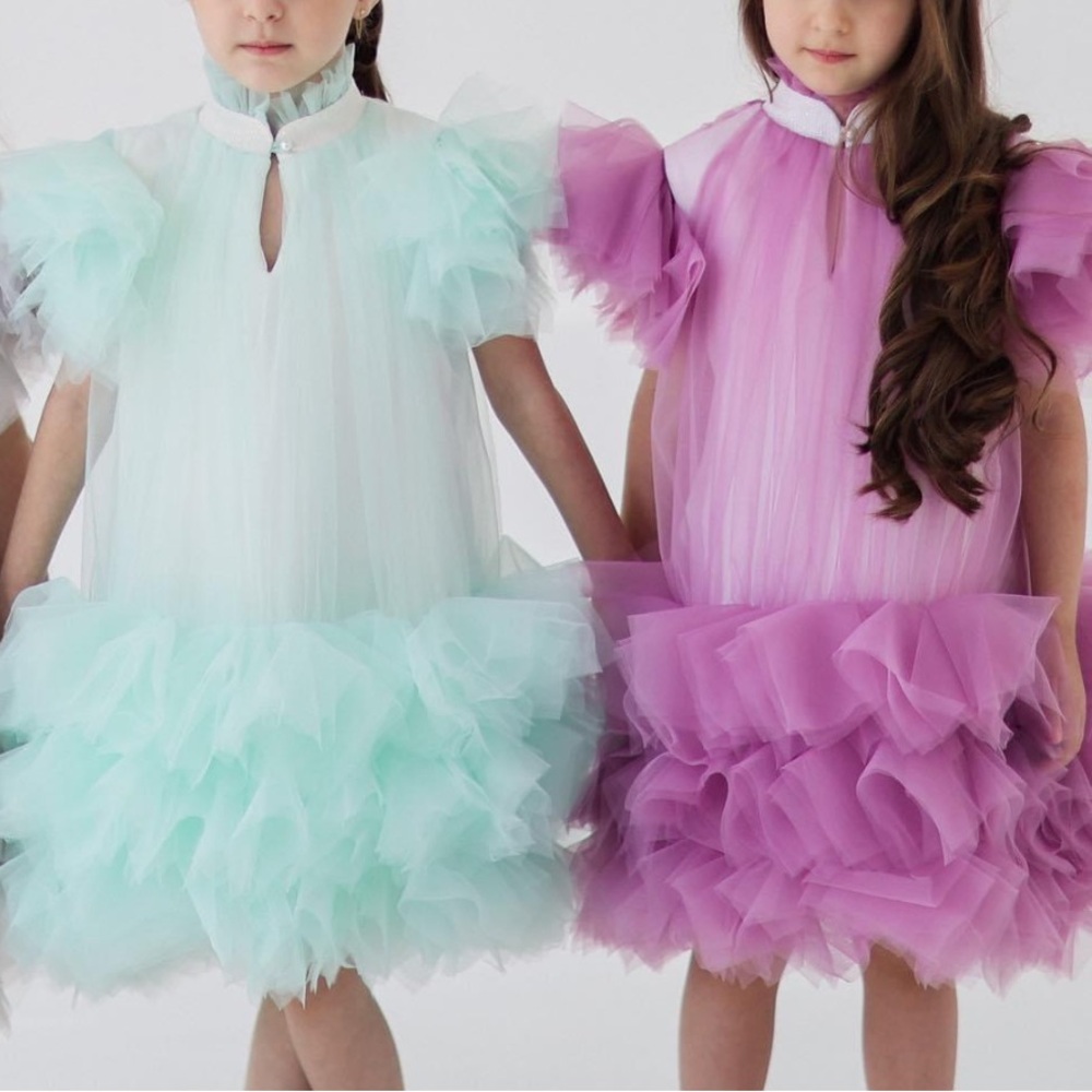 Girls dress size 117 I would say 7-8 us